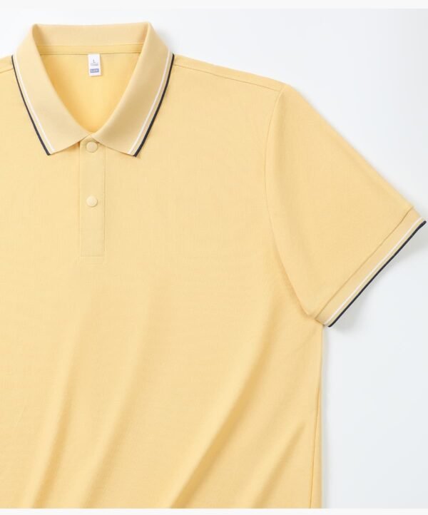 Custom Contrast-Collar Performance Polo Shirt | S8602 - Style 6C5971 - product detail view 13
