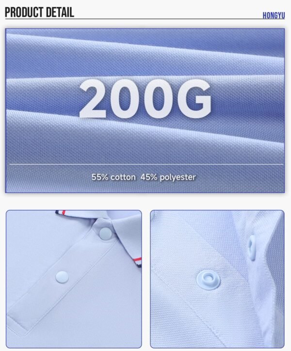 Custom Contrast-Collar Performance Polo Shirt | S8602 - Style 6C5971 - product detail view 7