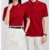 Custom Mirrored Contrast-Collar Polo Shirt S8903 - Style 62A5DE - product detail view 11 Custom Mirrored Contrast-Collar Polo Shirt S8903 - Style 62A5DE - product detail view 11