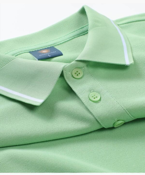 Custom Contrast Collar 220 GSM Polo Shirt S9201 - Style 8ADEB1 - product detail view 15 Custom Contrast Collar 220 GSM Polo Shirt S9201 - Style 8ADEB1 - product detail view 15