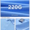 Custom Contrast Collar 220 GSM Polo Shirt S9201 - Style 8ADEB1 - product detail view 7 Custom Contrast Collar 220 GSM Polo Shirt S9201 - Style 8ADEB1 - product detail view 7
