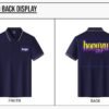 Custom Contrast Collar 220 GSM Polo Shirt S9201 - Style 8ADEB1 - product detail view 9 Custom Contrast Collar 220 GSM Polo Shirt S9201 - Style 8ADEB1 - product detail view 9
