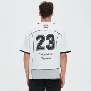 Custom Contrast Panel Number Jersey - bdd9822e972f3b6d - Style BDD982
