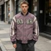Custom Contrast Panel Varsity Jacket | VW-709-09 - Style 354F52 - product detail view 3 Custom Contrast Panel Varsity Jacket | VW-709-09 - Style 354F52 - product detail view 3