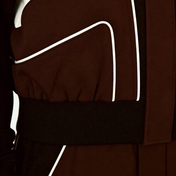 Custom Contrast-Piped Color-Block Tracksuit - Style 16EDEF - product detail view 2 Custom Contrast-Piped Color-Block Tracksuit - Style 16EDEF - product detail view 2