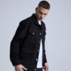 Custom Contrast-Seam Denim Jacket | VWC-DJ02 - Style BA1D6F - product detail view 4