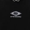 Custom Contrast-Sleeve Oversized Drop-Shoulder T-Shirt - Style 102C47 - product detail view 8 Custom Contrast-Sleeve Oversized Drop-Shoulder T-Shirt - Style 102C47 - product detail view 8