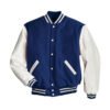 Custom Contrast Sleeve Varsity Jacket - Style C07EB0 - product detail view 5 Custom Contrast Sleeve Varsity Jacket - Style C07EB0 - product detail view 5