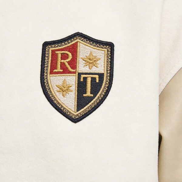 Custom Contrast Sleeve Varsity Bomber Jacket - Style 7AC168 - product detail view 4