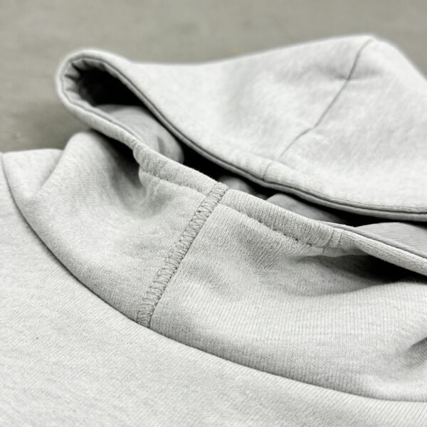 Custom Contrast Stitch Color Block Pullover Hoodie - Style F89CAC - product detail view 3 Custom Contrast Stitch Color Block Pullover Hoodie - Style F89CAC - product detail view 3