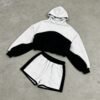 Custom Contrast Stitch Color Block Pullover Hoodie - Style F89CAC - product detail view 6 Custom Contrast Stitch Color Block Pullover Hoodie - Style F89CAC - product detail view 6