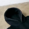 Custom Contrast-Thread Rhinestone Zip Hoodie - Style 632E46 Black zip-up hoodie with contrast stitching and rhinestone details