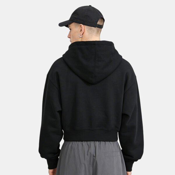 Custom Contrast-Thread Rhinestone Zip Hoodie - Style 632E46 - product detail view 6 Custom Contrast-Thread Rhinestone Zip Hoodie - Style 632E46 - product detail view 6