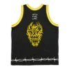 Custom Contrast-Trim Mesh Tank Top | VW-294B - Style 294B96 - product detail view 2