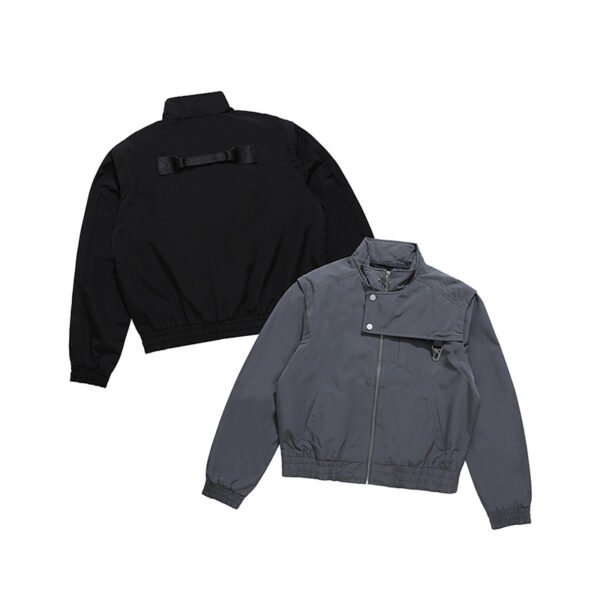 Custom Convertible Stand-Collar Utility Jacket - VWJ-681 - Style 6F83EB - product detail view 2 Custom Convertible Stand-Collar Utility Jacket - VWJ-681 - Style 6F83EB - product detail view 2