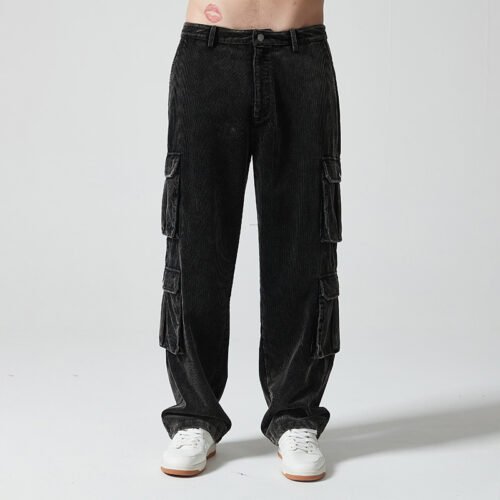 Custom Vintage Multi-Pocket Corduroy Cargo Pants - Style 36C199 Custom Vintage Multi-Pocket Corduroy Cargo Pants - Style 36C199