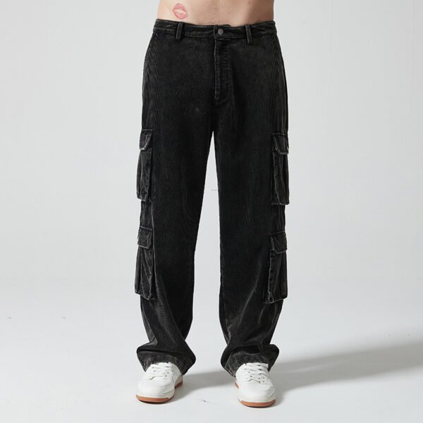 Custom Vintage Multi-Pocket Corduroy Cargo Pants - Style 36C199 Custom Vintage Multi-Pocket Corduroy Cargo Pants - Style 36C199