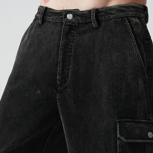 Custom Vintage Multi-Pocket Corduroy Cargo Pants - Style 36C199 - product detail view 7 Custom Vintage Multi-Pocket Corduroy Cargo Pants - Style 36C199 - product detail view 7