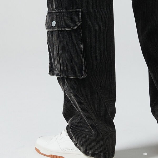 Custom Vintage Multi-Pocket Corduroy Cargo Pants - Style 36C199 - product detail view 9 Custom Vintage Multi-Pocket Corduroy Cargo Pants - Style 36C199 - product detail view 9