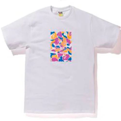 Custom White Box Graphic Crew Neck T-Shirt - Style B7A152 Custom White Box Graphic Crew Neck T-Shirt - Style B7A152