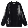 Custom Abstract Motif Crewneck Sweater - 6BBB83FE - Style 6BBB83 - product detail view 6