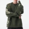 Custom Abstract Motif Crewneck Sweater - 6BBB83FE - Style 6BBB83 - product detail view 8