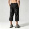 Custom Washed Cropped Flare Drawstring Sweatpants - Style E7507B Custom Washed Cropped Flare Drawstring Sweatpants - Style E7507B