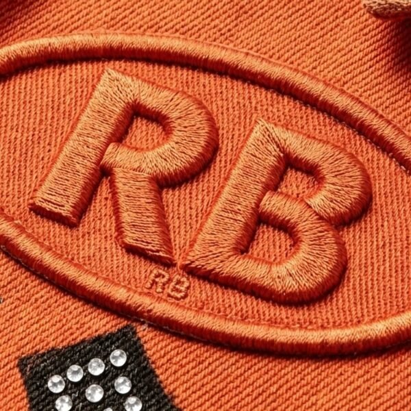 Custom Cropped Graphic Canvas Jacket - A1FC40877855F930 - Style A1FC40 - product detail view 4