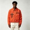 Custom Cropped Graphic Canvas Jacket - A1FC40877855F930 - Style A1FC40 - product detail view 5