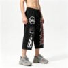 Custom Cropped Graphic Streetwear Sweatpants - Style F09BBC Custom Cropped Graphic Streetwear Sweatpants - Style F09BBC