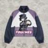 Custom Cropped Color-Block Graphic Windbreaker VW-WB-1407 - Style A14079