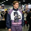 Custom Cropped Color-Block Graphic Windbreaker VW-WB-1407 - Style A14079 - product detail view 6