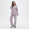 Custom Women's Cropped High-Neck Hoodie Sweat Set - VWH-6910 - Style 6910E5 - product detail view 11 Custom Women's Cropped High-Neck Hoodie Sweat Set - VWH-6910 - Style 6910E5 - product detail view 11