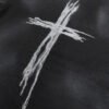 Custom Dark Cross Detail Crew Neck Sweater - Style 688099 - product detail view 12 Custom Dark Cross Detail Crew Neck Sweater - Style 688099 - product detail view 12