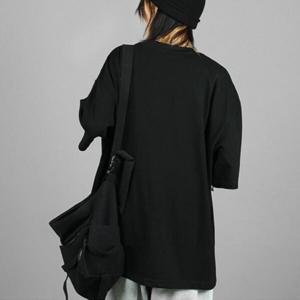Custom Dark Direct-Injection Graphic Oversized T-Shirt - Style 538015 - product detail view 3 Custom Dark Direct-Injection Graphic Oversized T-Shirt - Style 538015 - product detail view 3