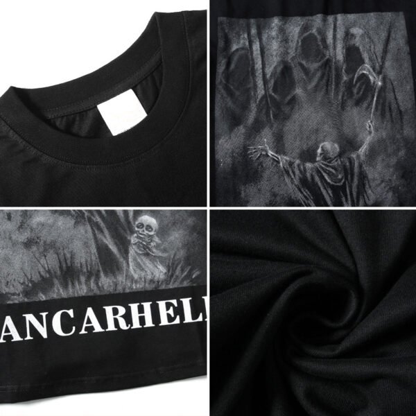 Custom Dark Direct-Injection Graphic Oversized T-Shirt - Style 538015 - product detail view 8 Custom Dark Direct-Injection Graphic Oversized T-Shirt - Style 538015 - product detail view 8