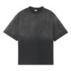 Custom Dark Gray Oversized Heavyweight T-Shirt - Style D738AB - product detail view 5