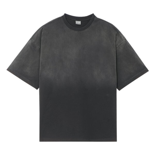 Custom Dark Gray Oversized Heavyweight T-Shirt - Style D738AB - product detail view 5
