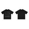 Custom Dark Oversized Tonal Graphic T-Shirt - Style B2D10D - product detail view 5