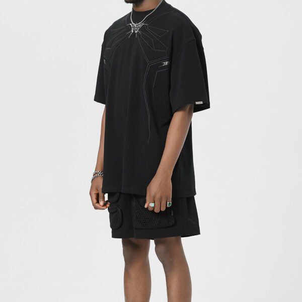 Custom Deep Pocket Streetwear Shorts - Style 43B88C - product detail view 3 Custom Deep Pocket Streetwear Shorts - Style 43B88C - product detail view 3
