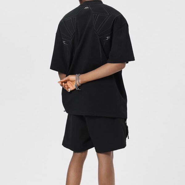 Custom Deep Pocket Streetwear Shorts - Style 43B88C - product detail view 5 Custom Deep Pocket Streetwear Shorts - Style 43B88C - product detail view 5