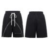Custom Diagonal-Zip Rivet Utility Shorts CUS2404S230038 - Style 8E09FB - product detail view 6