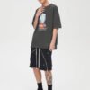 Custom Diagonal-Zip Rivet Utility Shorts CUS2404S230038 - Style 8E09FB - product detail view 7
