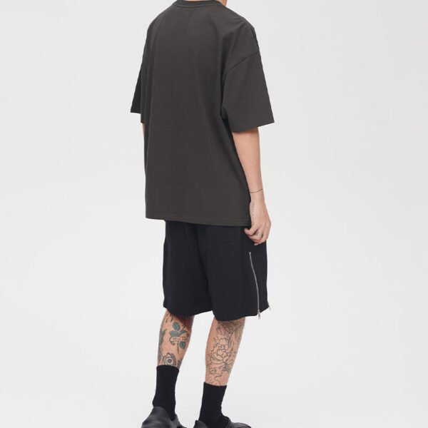 Custom Diagonal-Zip Rivet Utility Shorts CUS2404S230038 - Style 8E09FB - product detail view 10