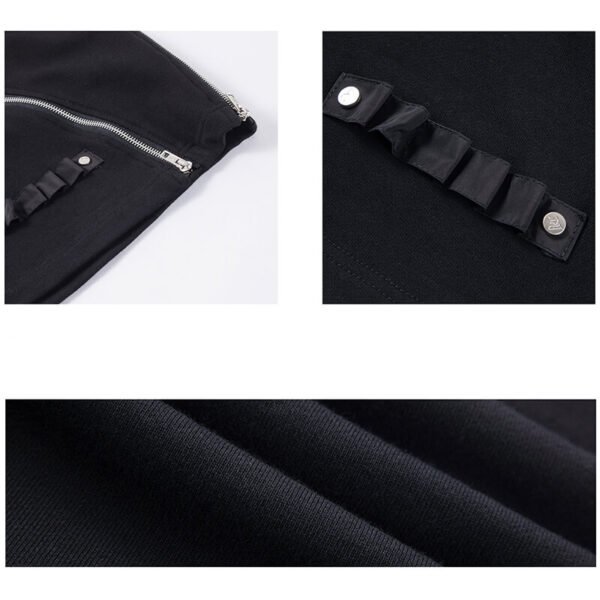 Custom Diagonal-Zip Rivet Utility Shorts CUS2404S230038 - Style 8E09FB - product detail view 11