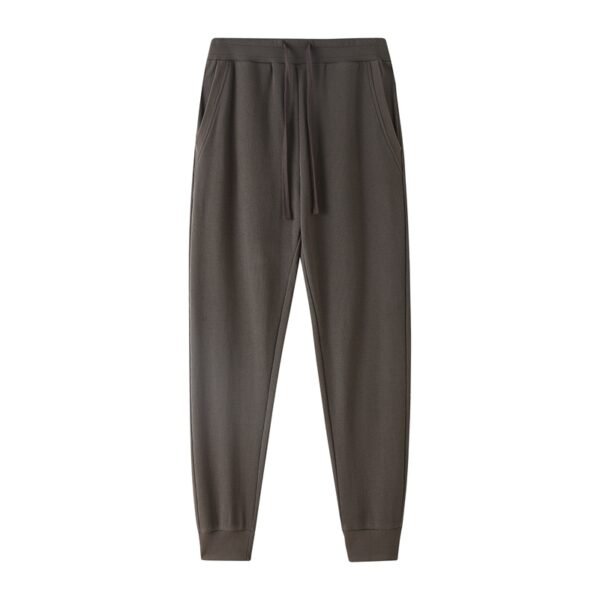 Custom Diamond Waffle Tapered Joggers - Style 4E1DB1 - product detail view 2 Custom Diamond Waffle Tapered Joggers - Style 4E1DB1 - product detail view 2
