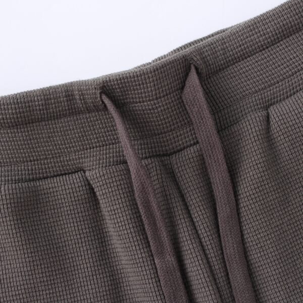 Custom Diamond Waffle Tapered Joggers - Style 4E1DB1 - product detail view 4 Custom Diamond Waffle Tapered Joggers - Style 4E1DB1 - product detail view 4