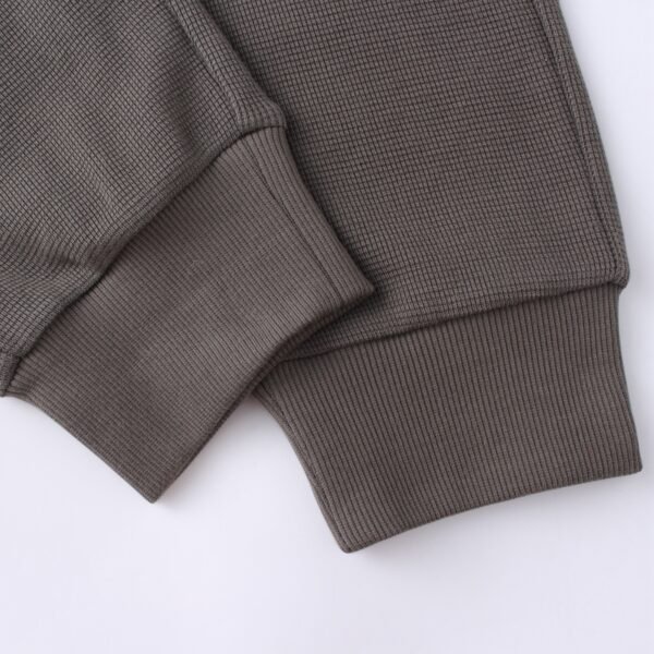 Custom Diamond Waffle Tapered Joggers - Style 4E1DB1 - product detail view 8 Custom Diamond Waffle Tapered Joggers - Style 4E1DB1 - product detail view 8