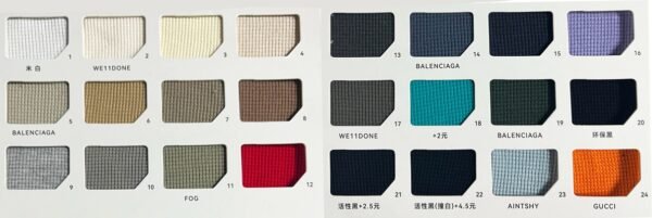 Custom Diamond Waffle Tapered Joggers - Style 4E1DB1 - product detail view 9 Custom Diamond Waffle Tapered Joggers - Style 4E1DB1 - product detail view 9