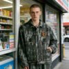Custom Seam-Aligned Digital Camo Rivet Jacket - Style 90CD01 - product detail view 5 Custom Seam-Aligned Digital Camo Rivet Jacket - Style 90CD01 - product detail view 5